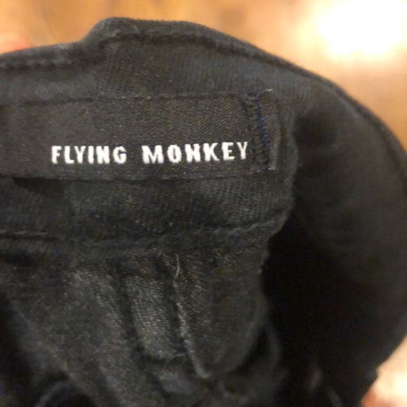 Flying Monkey black skinny jeans size 9 - Picture 3 of 4